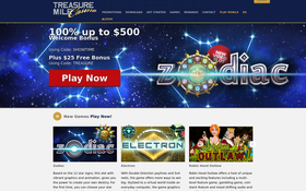 Treasure Mile Casino Bonus Codes And Review By Noluckneeded Com